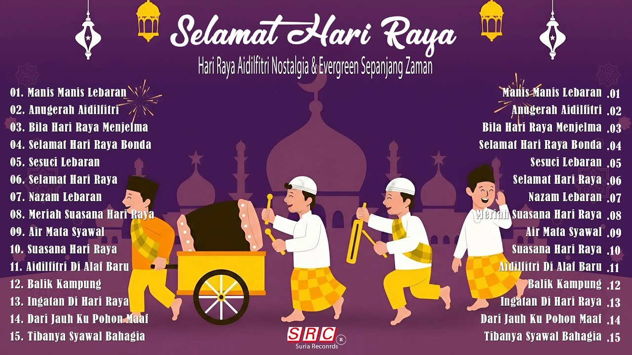 Selamat Hari Raya Aidilfitri 2026 🧨 30 Lagu Raya Evergreen & Nostalgia Sepanjang Zaman