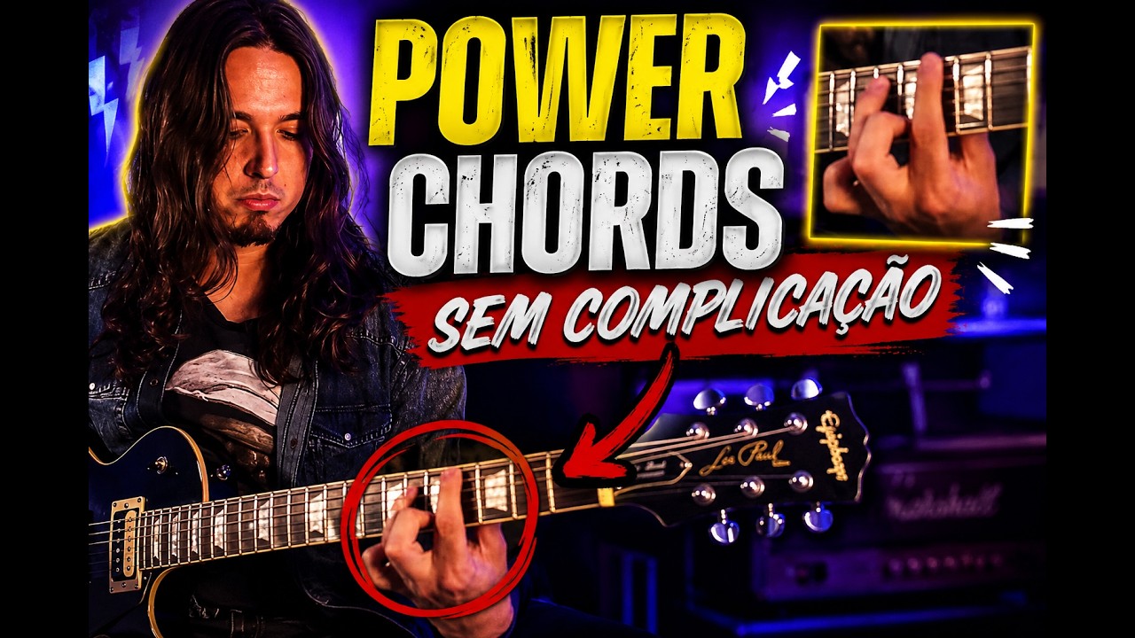 Tutorial de POWER CHORDS – o jeito mais FÁCIL de tocar acordes na guitarra