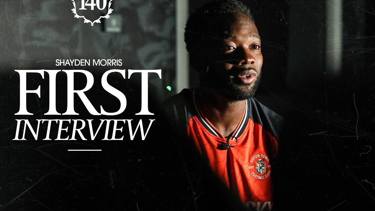 Shayden Morris signs for Luton! 🧡 | First Interview