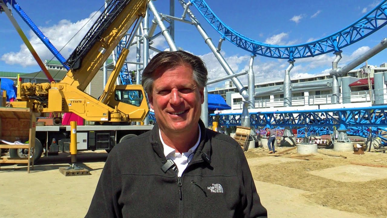 GaleForce construction - Scott Simpson interview at Playland's Castaway Cove HD
