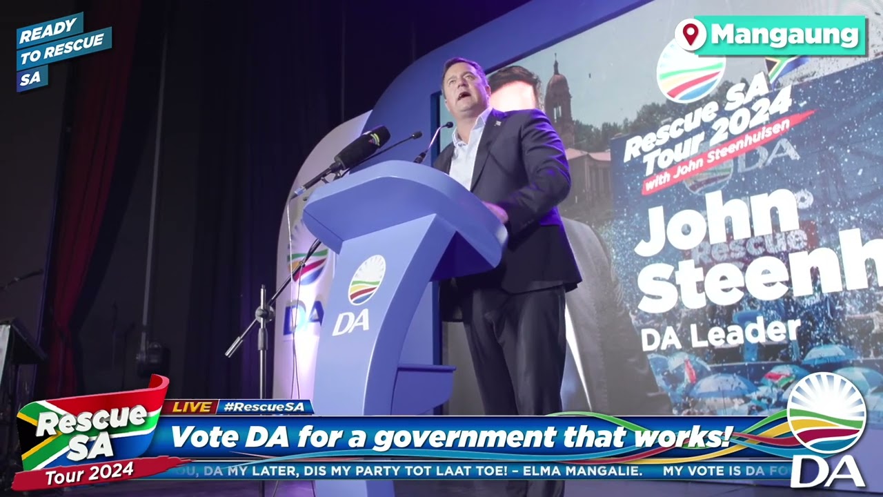 How the DA will rescue the Free State and other provinces