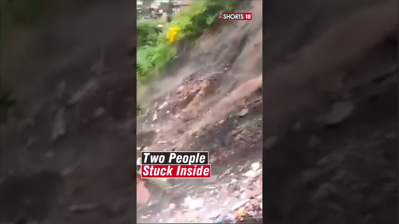 Himachal Flood News Today | Several Houses Collapse In Shimla's Krishna Nagar | News18 #shorts