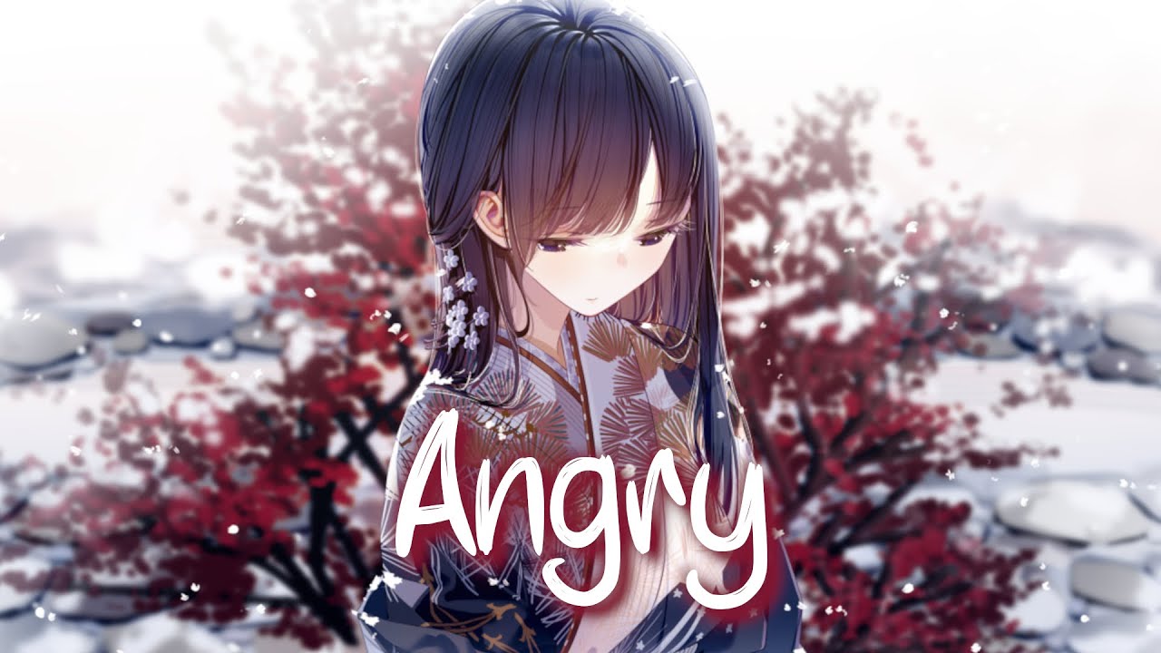 「Nightcore」 Angry - Paravi ♡ (Lyrics)