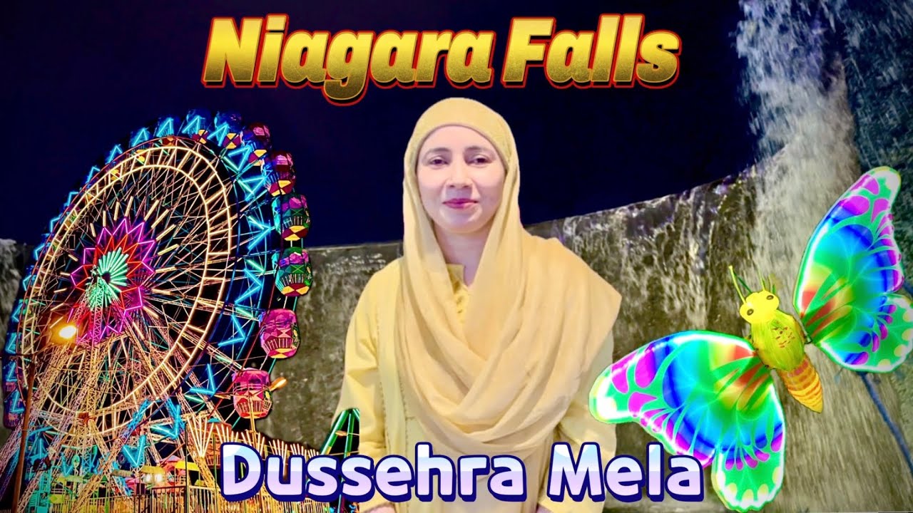 Niagara Falls Mela in Bangalore 🌊✨ | Mini Canada Experience in Namma Bengaluru!