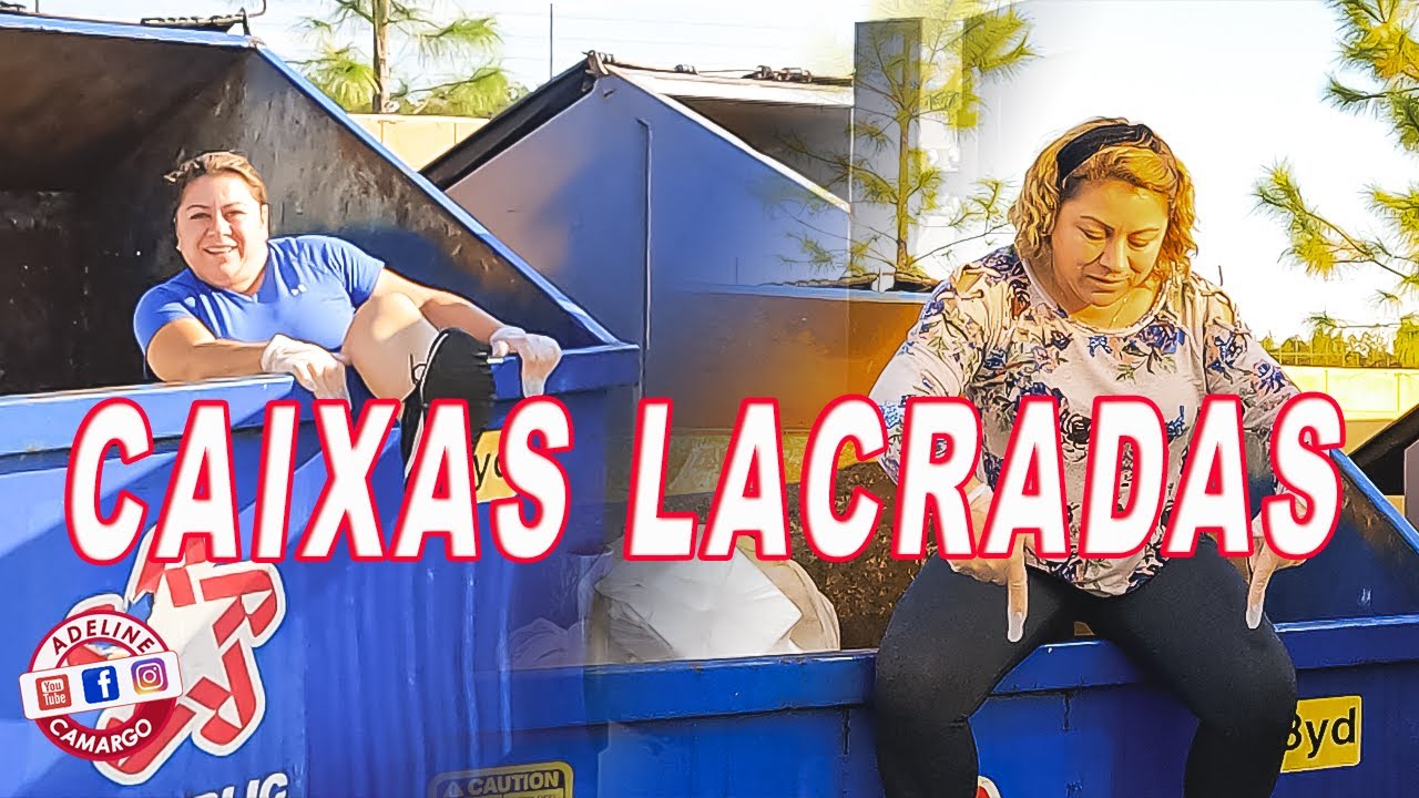 Encontrei caixas lacradas e itens novos no lixo das lojas usa