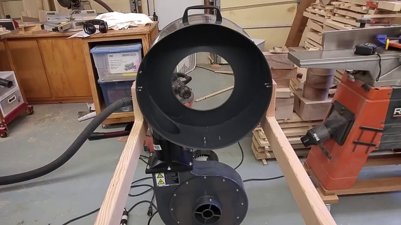 Harbor Freight 2HP Dust Collector Modification Part 2/3