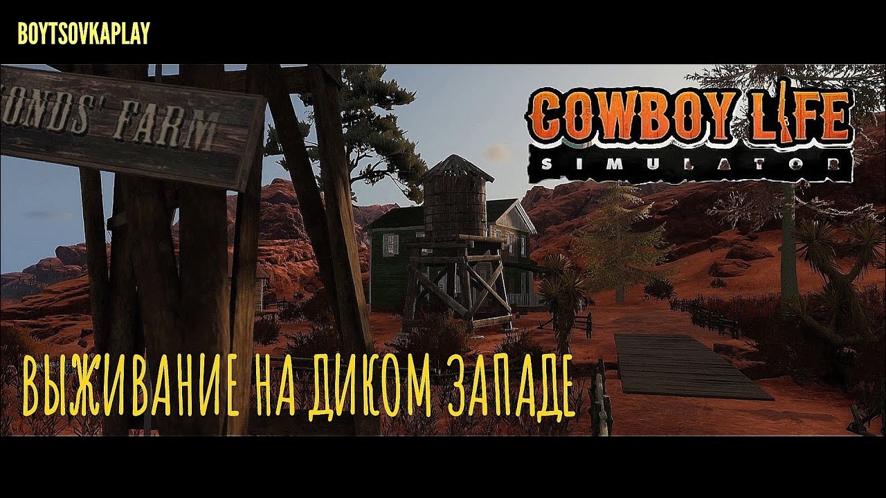 Симулятор жизни ковбоя. #cowboylifesimulator #boytsovkaplay
