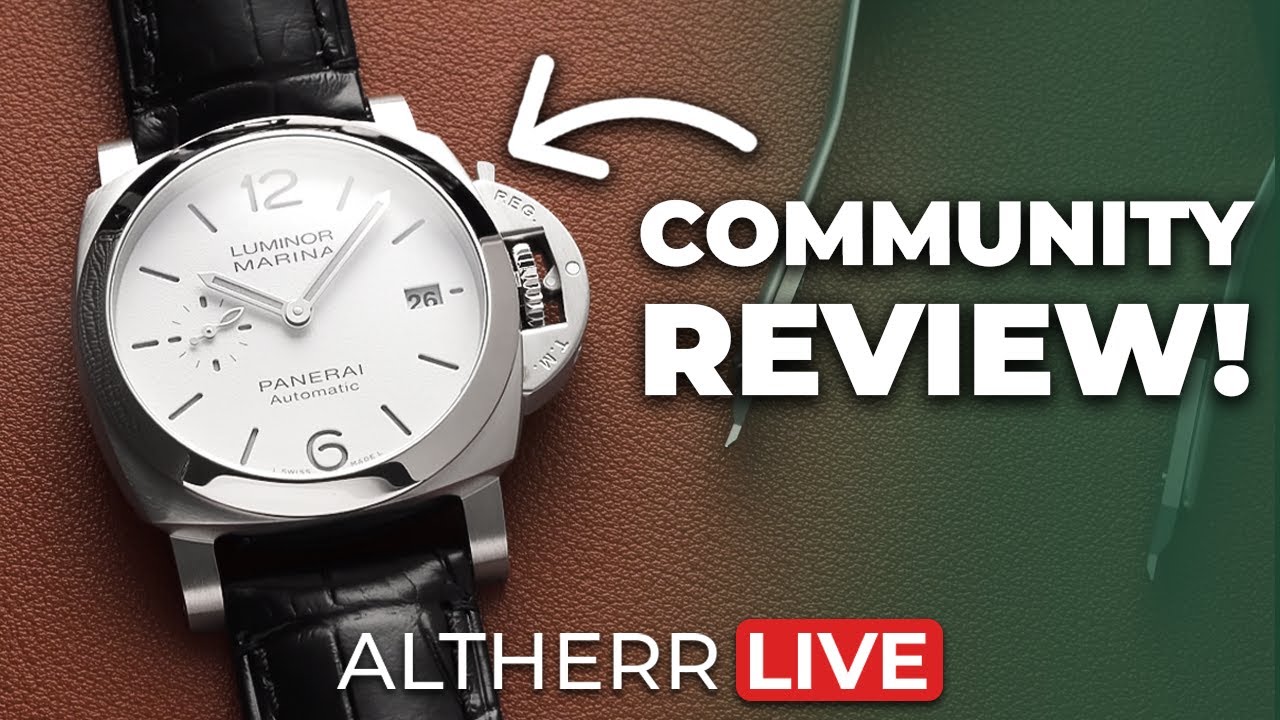 18 Monate PANERAI Luminor Quaranta - Community Review | ALTHERR Live