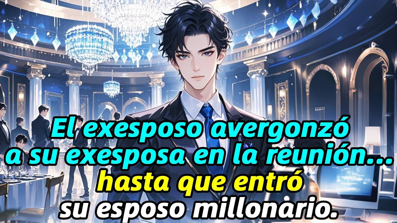 El exesposo avergonzó a su exesposa en la reunión… hasta que entró su esposo millonario.