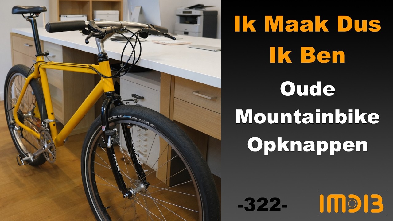 -322- Oude Mountainbike weer Opbouwen