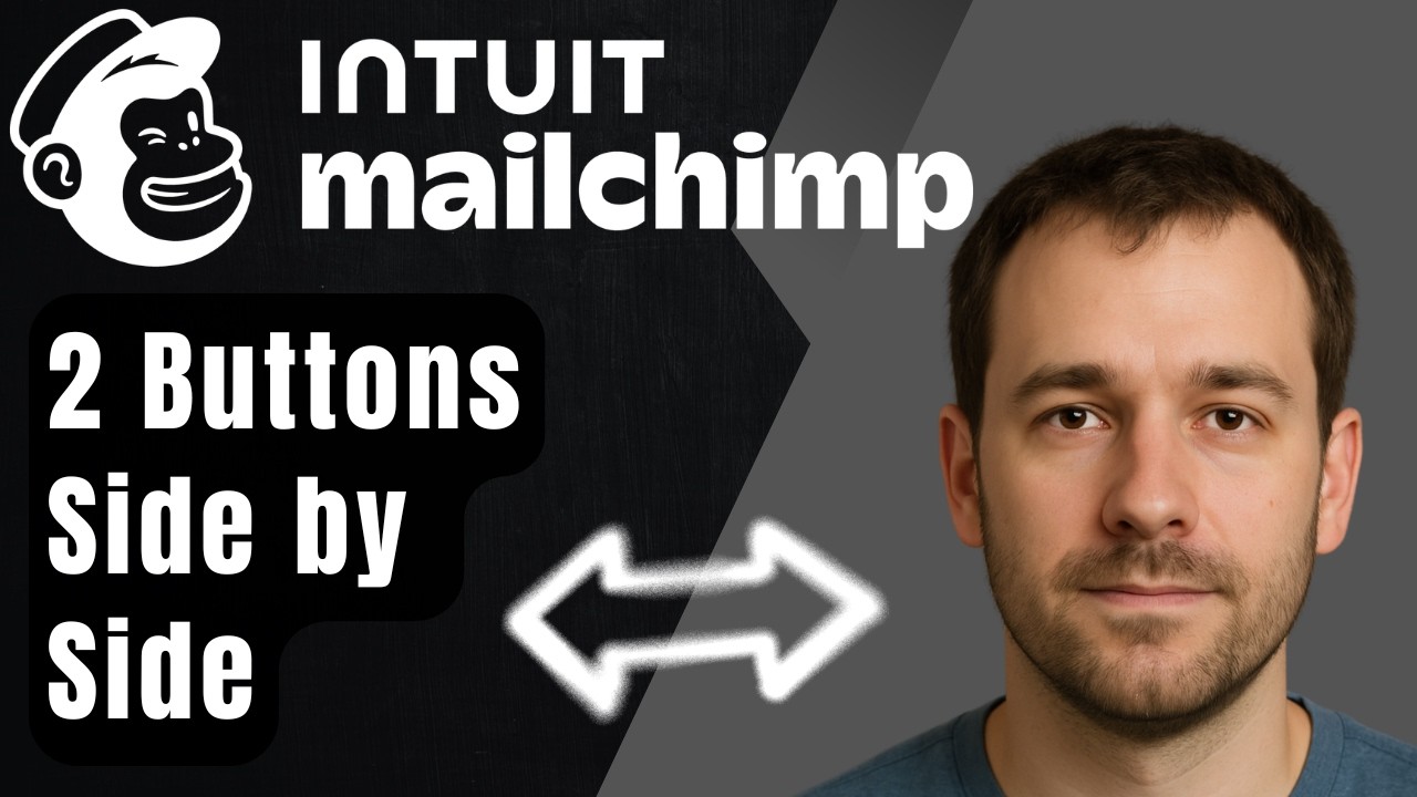 Как добавить две кнопки рядом в Mailchimp (пошаговое руководство для начинающих, 2026 год)