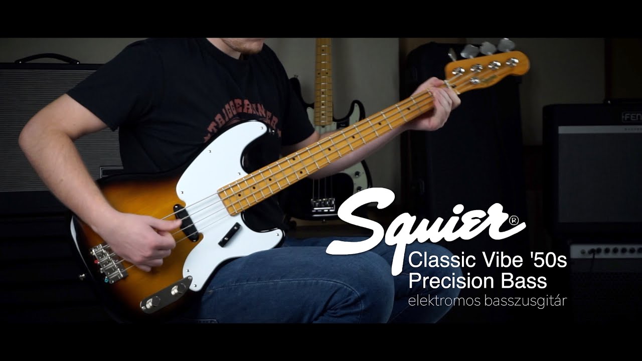 Squier Classic Vibe '50s Precision Bass elektromos basszusgitár