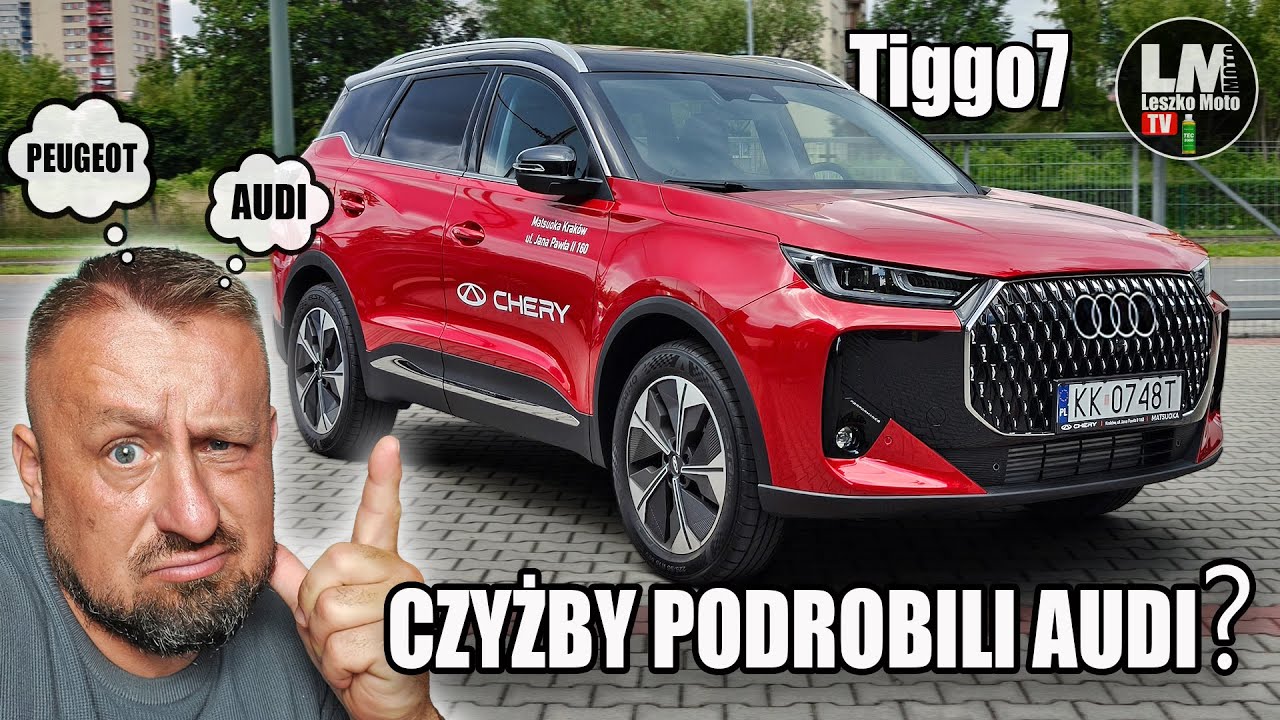 CHIŃSKIE CHERY TIGGO 7 PODOBNE DO AUDI KOSZTUJE 124.900zł !!