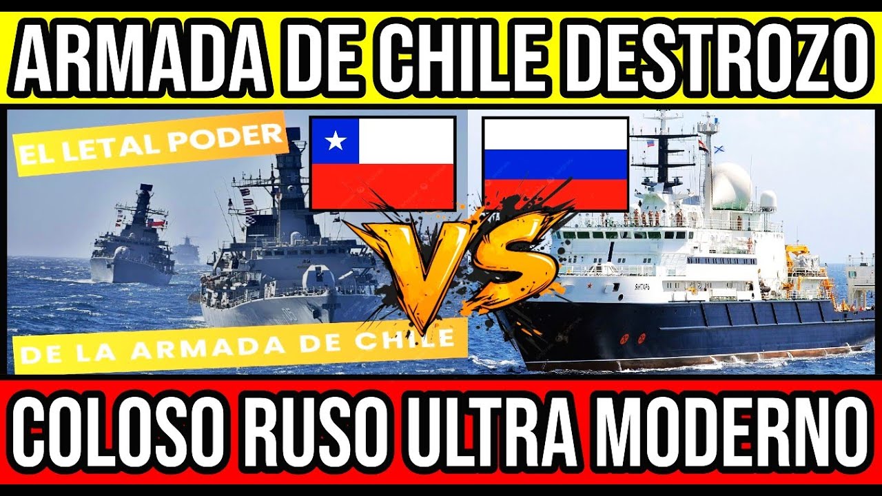 Armada de Chile DESTROZO a Coloso Ruso 🇨🇱🇷🇺 #Chile #Valparaiso #Vi&ntilde;aDelMar #BioBio #GranSantiago
