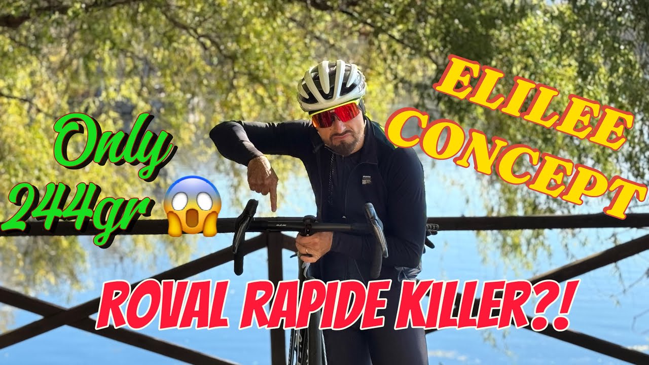 PRIMO UPGRADE! INCREDIBILE SOLO 244gr - ELILEE HANDLEBAR NEW ROVAL RAPIDE KILLER????