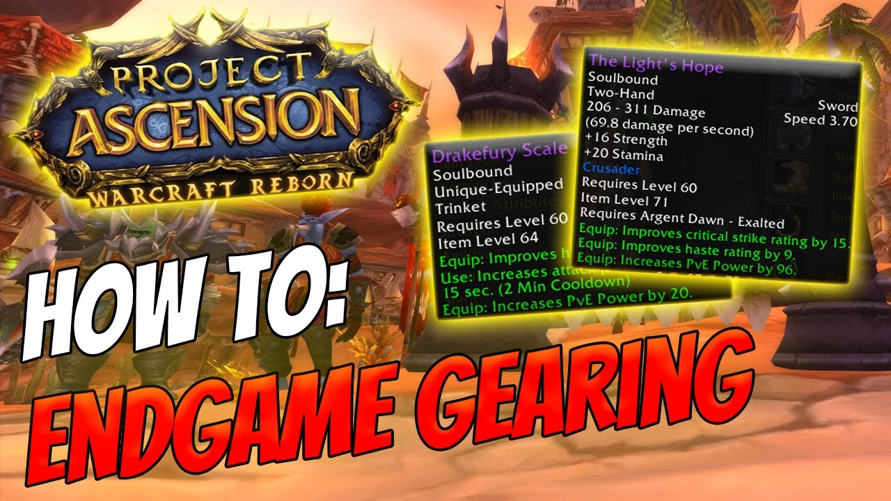 Bronzebeard Guide: How to Gear in Endgame [Ascension Warcraft Reborn]