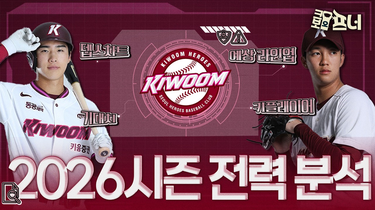 [2026시즌 팀별 전력 분석] ⚾ 2026 키움 히어로즈, 전력 총정리 & 시즌 전망 (with 장성호, 류선규)