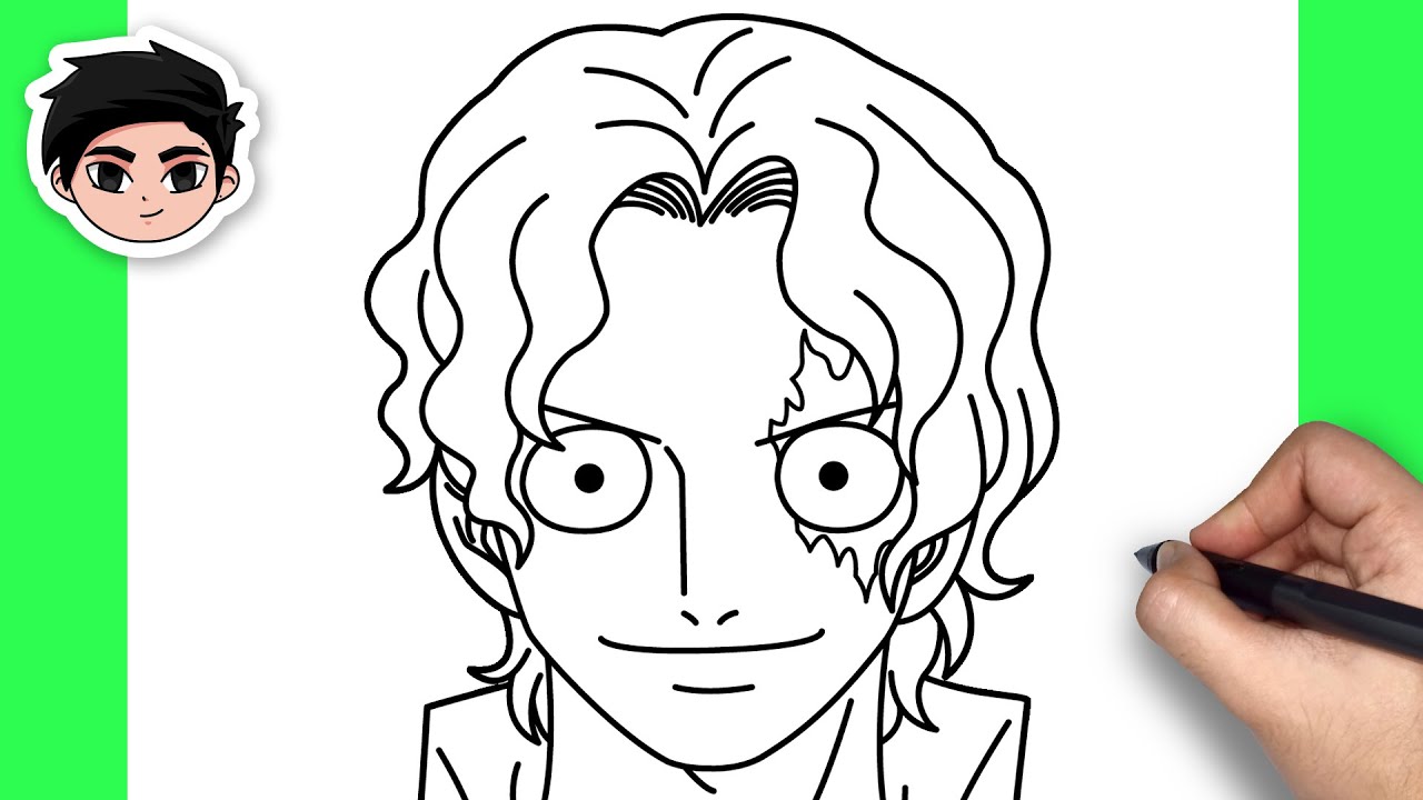 Como Desenhar Sabo (One Piece)