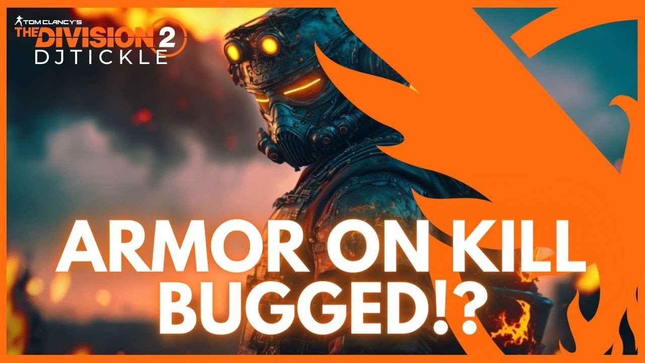 ARMOR ON KILL GLITCH!? THE DIVISION 2