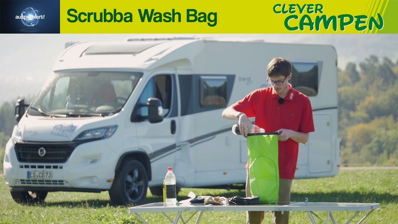 Scrubba Wash Bag: Die Waschmaschine für unterwegs! - Ausprobiert! | Clever Campen
