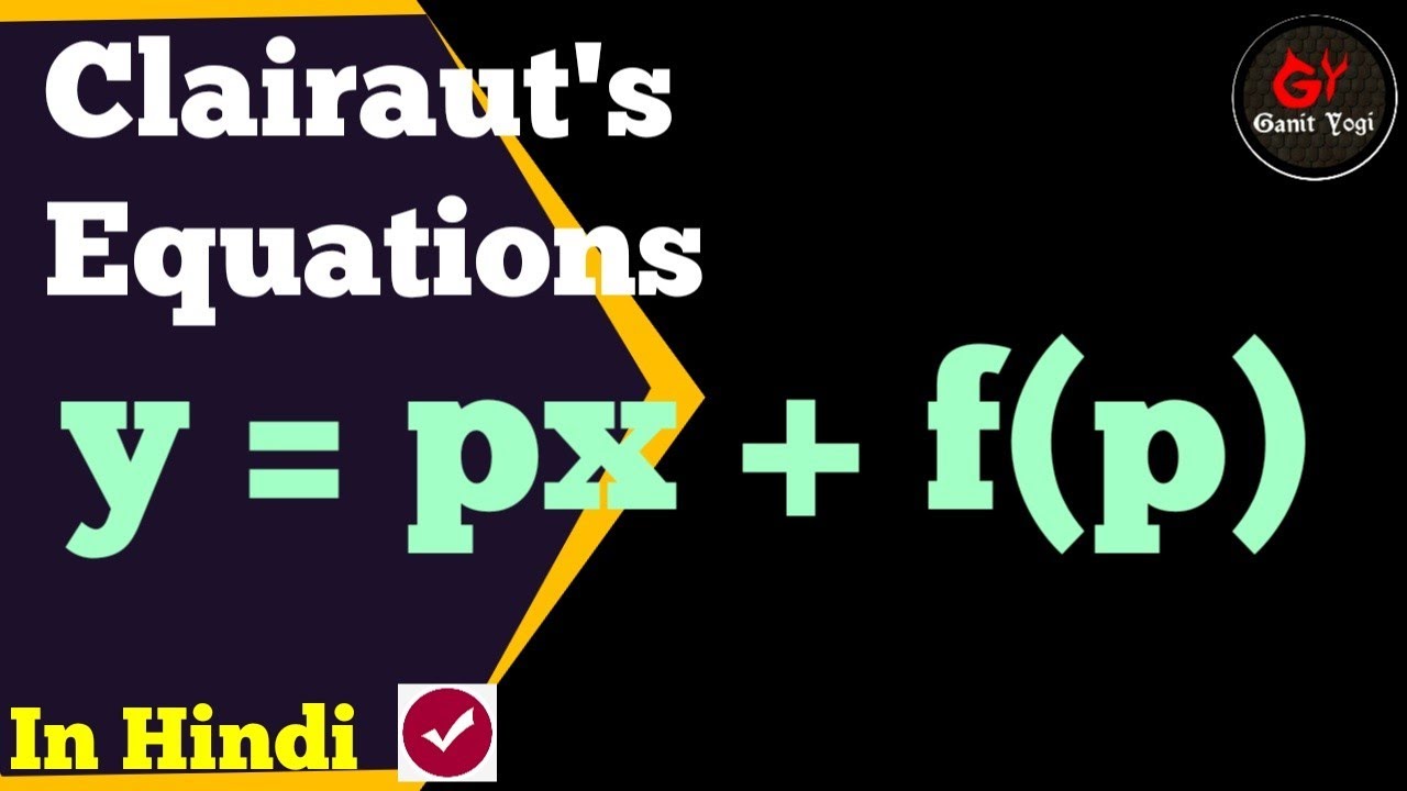 Clairaut's Equation