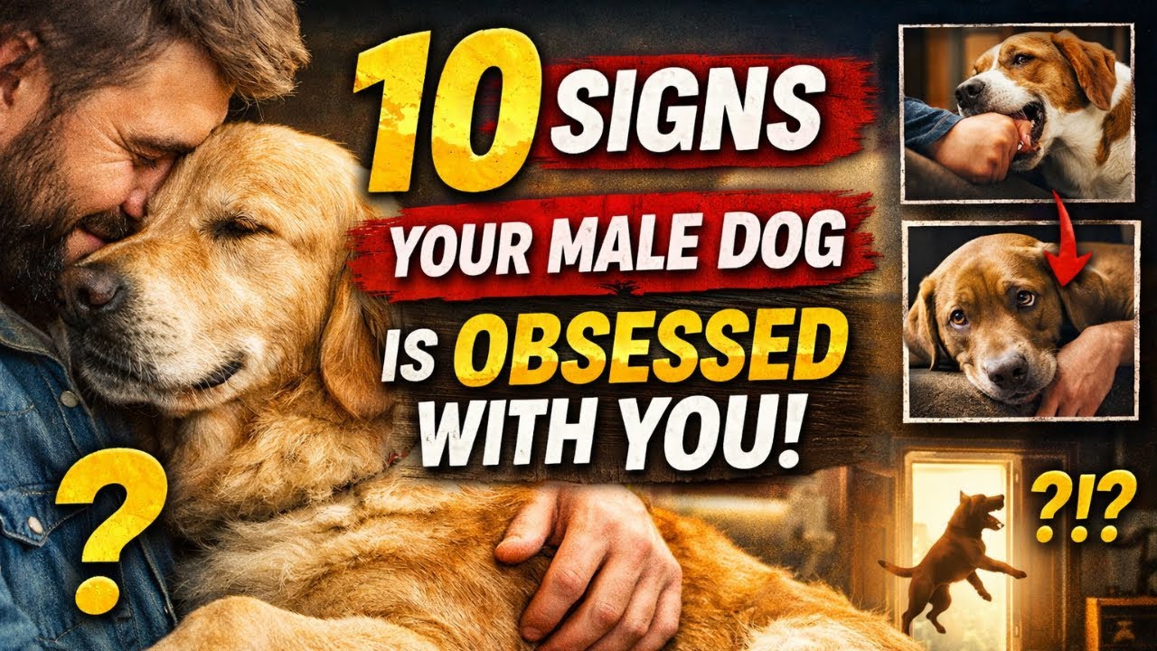 These 10 Behaviors Mean Your Male Dog Is Deeply Attached - Pet Kee #dogbehavior #doglove #doglife