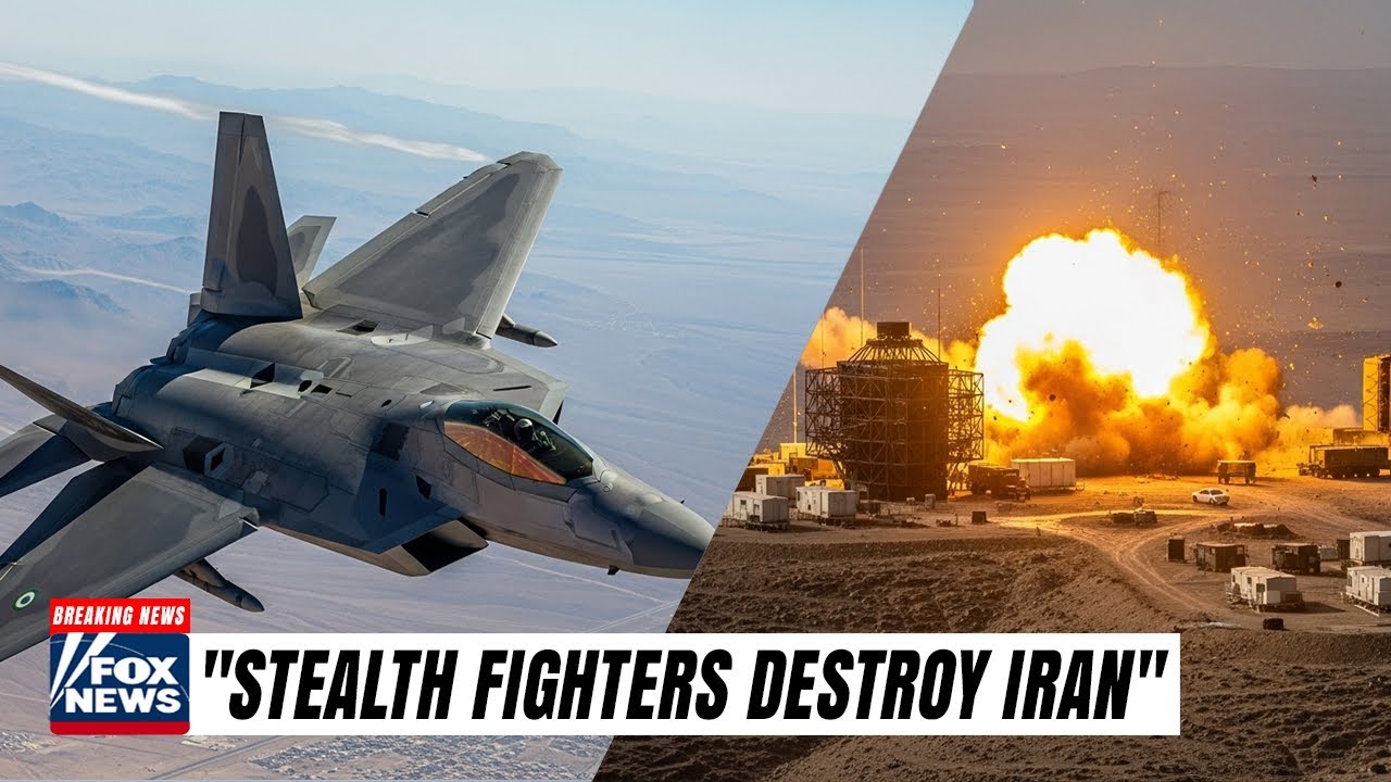 US Stealth Fighters Made Iran&rsquo;s Radars Look Invisible