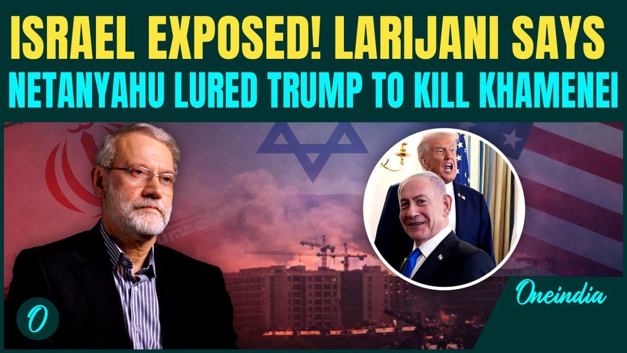 US -Iran War: Larijani REVEALS 