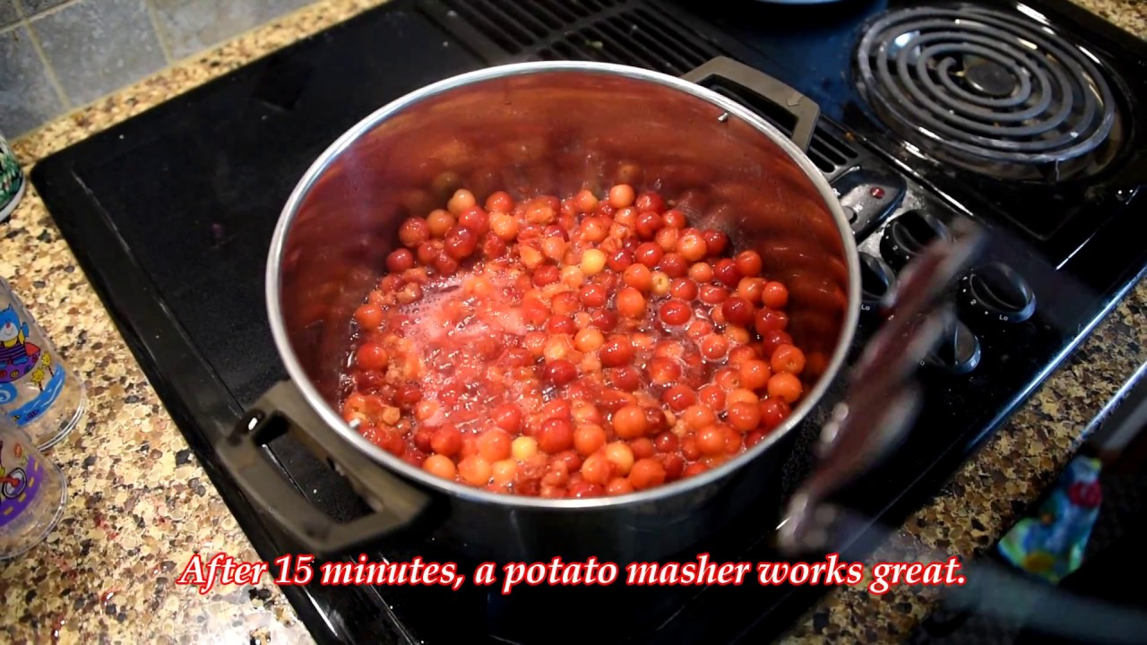 Easy Fast Way to Pit Cherries Without Cherry Pitter for Jams
