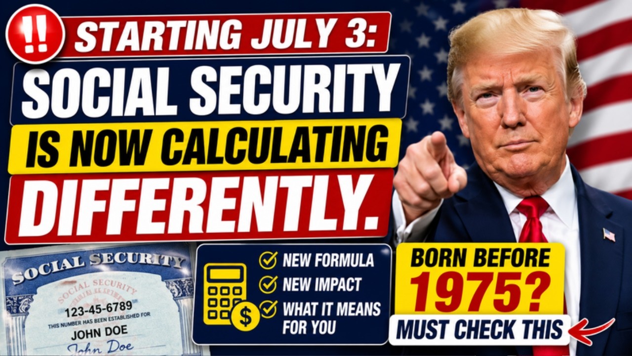 ⚠️ July 3 Brings a Major Social Security Change &mdash; If You Were Born Before 1975, Review Your Benefits