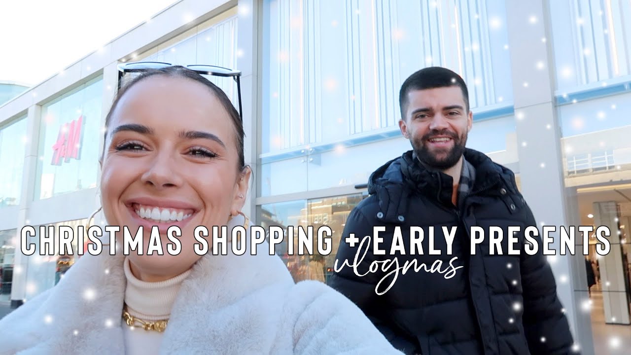 COME SHOPPING WITH US + EARLY CHRISTMAS PRESENTS | VLOGMAS | Suzie Bonaldi