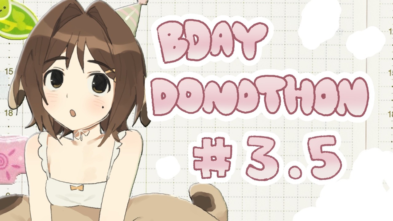 [DONOTHON DAY 3.5] reading bday card and community gamin + end of donothon