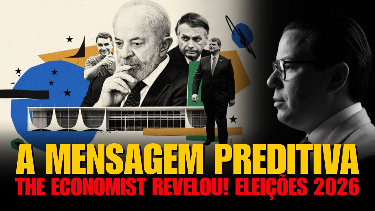 TUDO REVELADO: CAPA DA REVISTA THE ECONOMIST SOBRE AS ELEI&Ccedil;&Otilde;ES NO BRASIL EM 2026