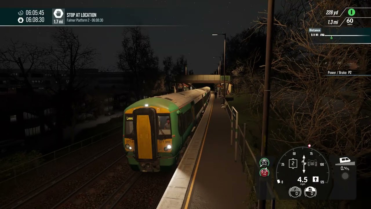 [2L99] Train Sim World 6: East Coastway: 05:58 Brighton to Lewes.