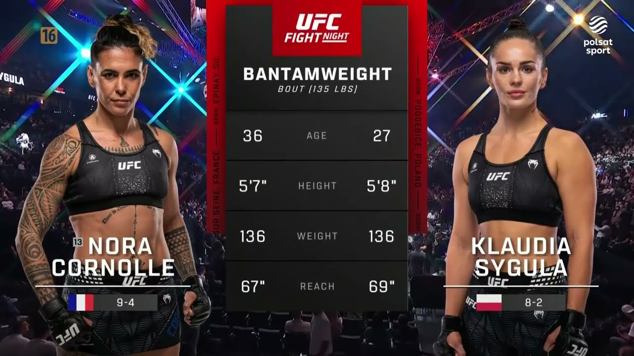CORNOLLE - SYGUŁA | SKR&Oacute;T WALKI | UFC W PARYŻU