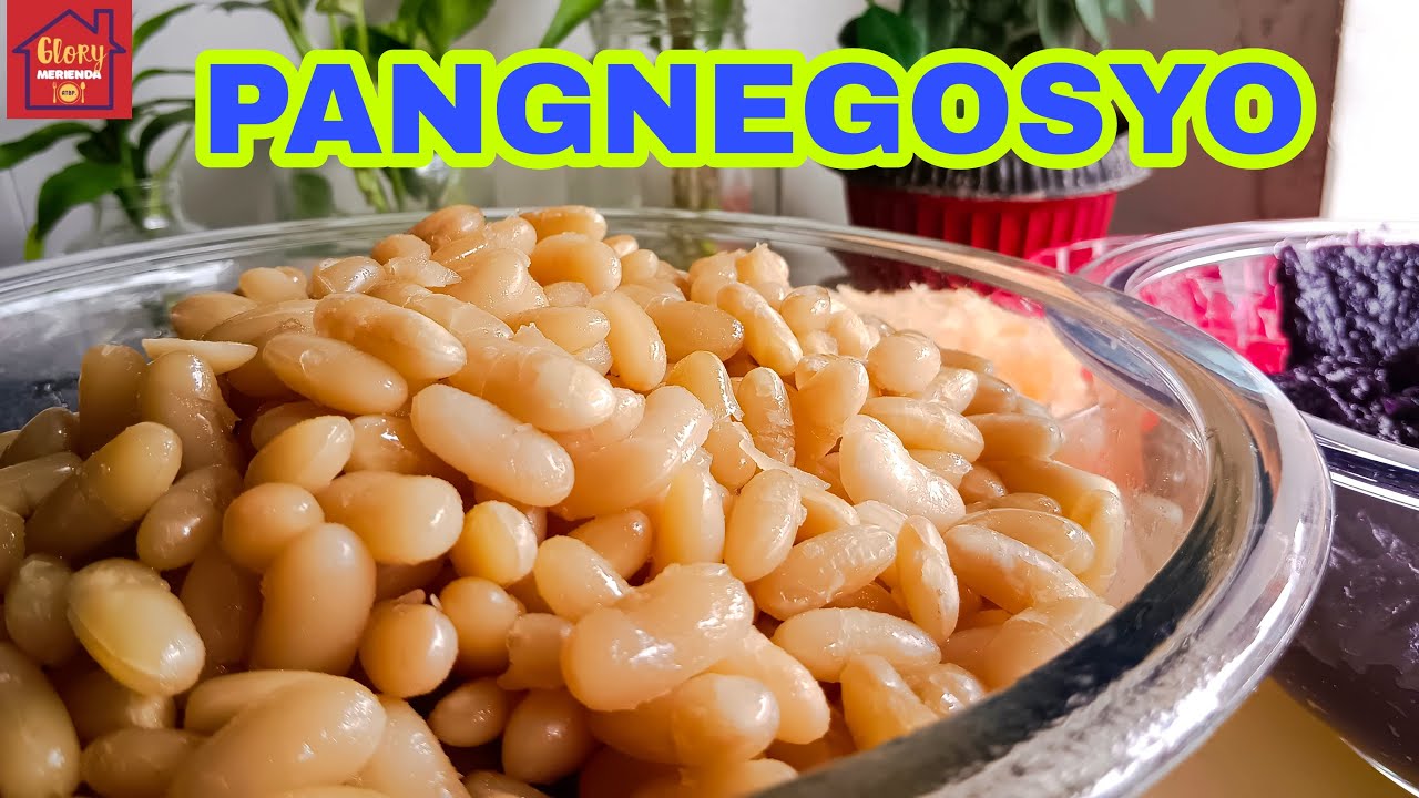 Paano magluto Ng Minatamis na White Beans? | Sweetened White Beans | Glory Merienda Atbp