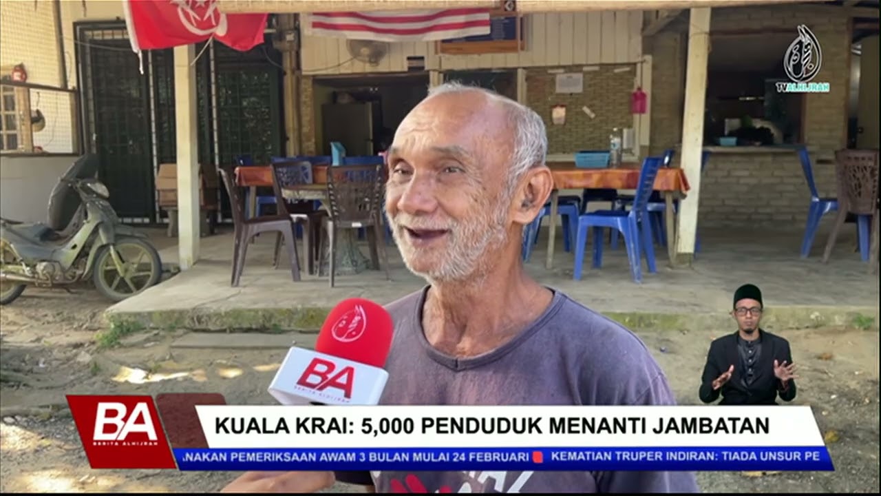 KUALA KRAI: 5,000 PENDUDUK MENANTI JAMBATAN