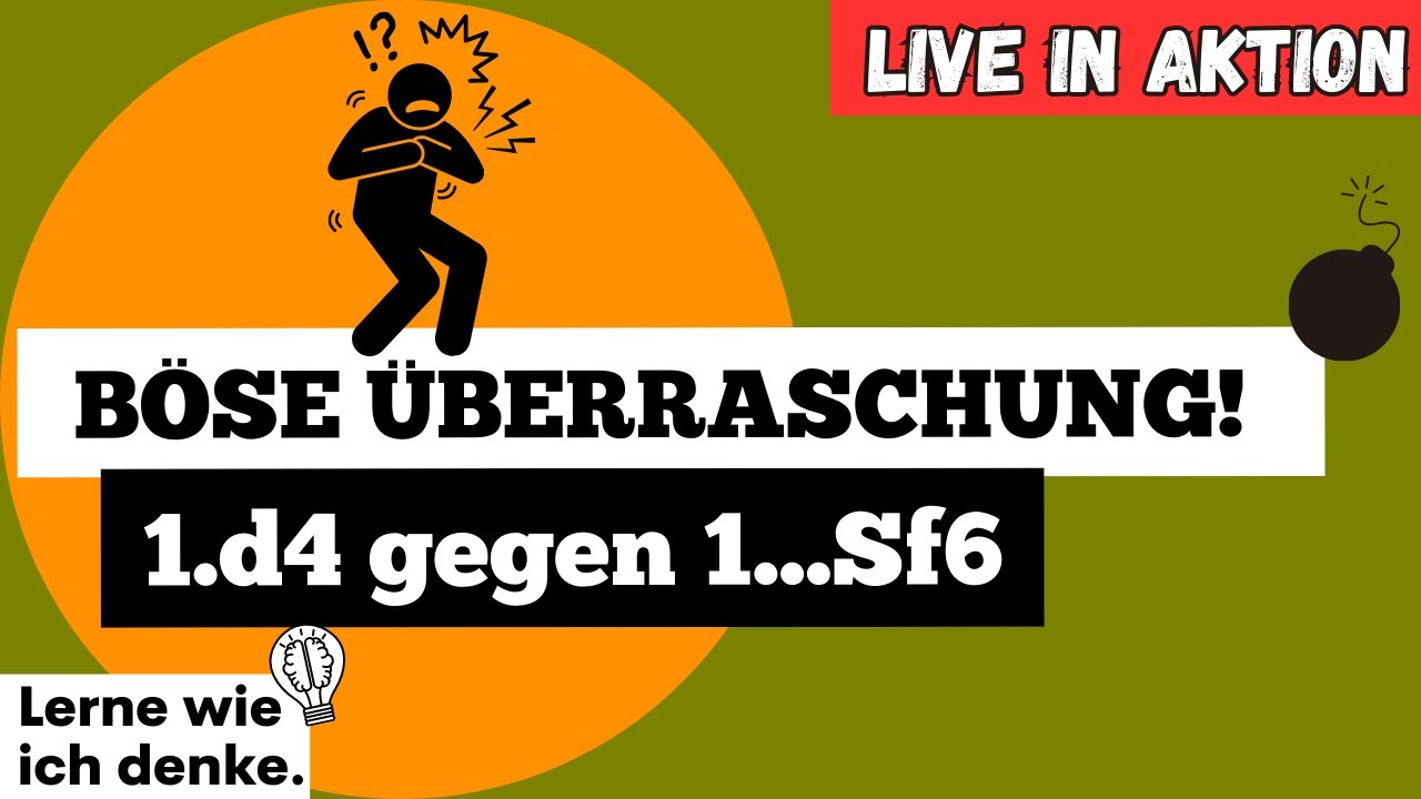 1.d4 gegen 1...Sf6: Simple aber giftige Eröffnung in Aktion
