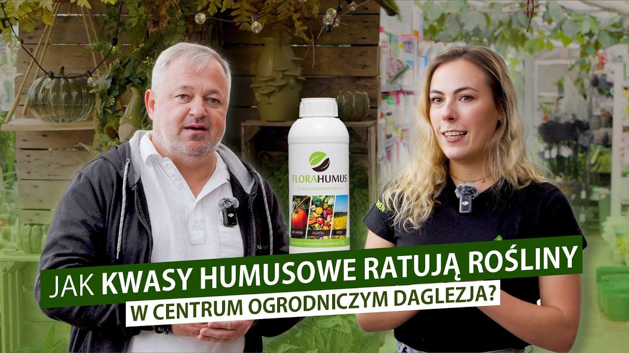 Jak kwasy humusowe ratują rośliny w Centrum Ogrodniczym Daglezja?