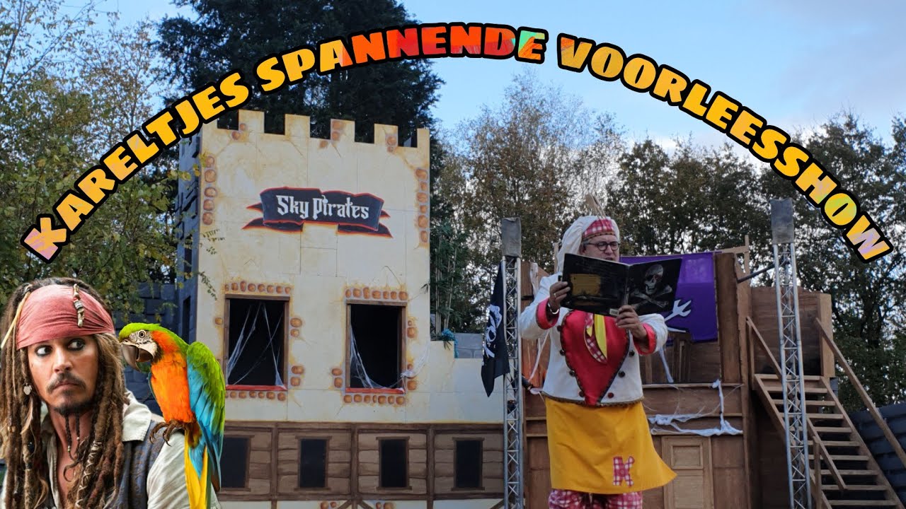 Kareltjes spannende voorlees show avonturenpark Hellendoorn ( november) 2021