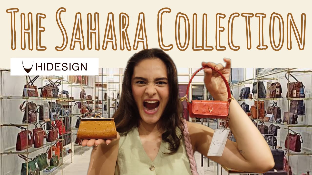 THE SAHARA COLLECTION by Hidesign 👜 #hidesign #bag #purse #jahanvipandey
