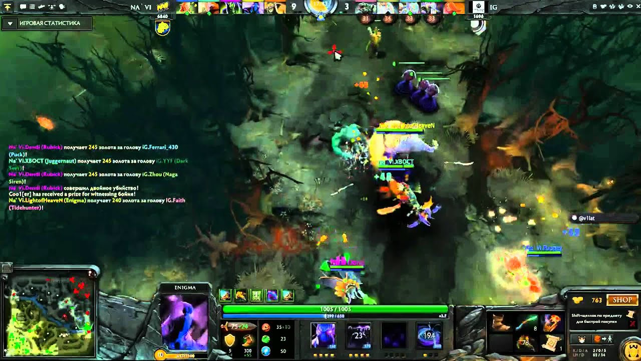 The International II, Na`Vi vs. Invictus Gaming HighLight -5 by Na`Vi