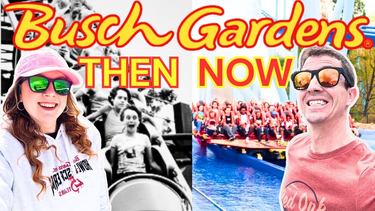 50 Years of Busch Gardens Williamsburg: Past & Present!