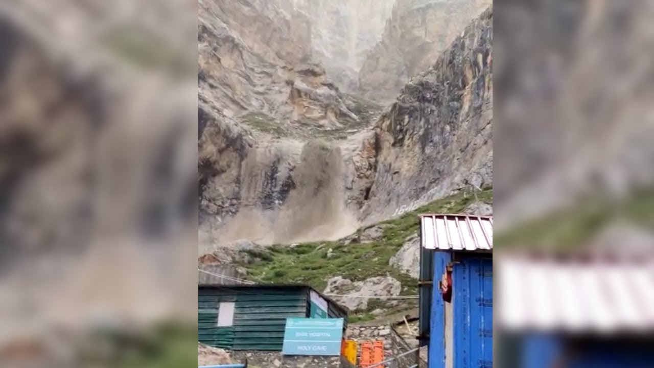 Cloudburst  At Amarnath Cave Site, Officials Say Cave Not Damaged