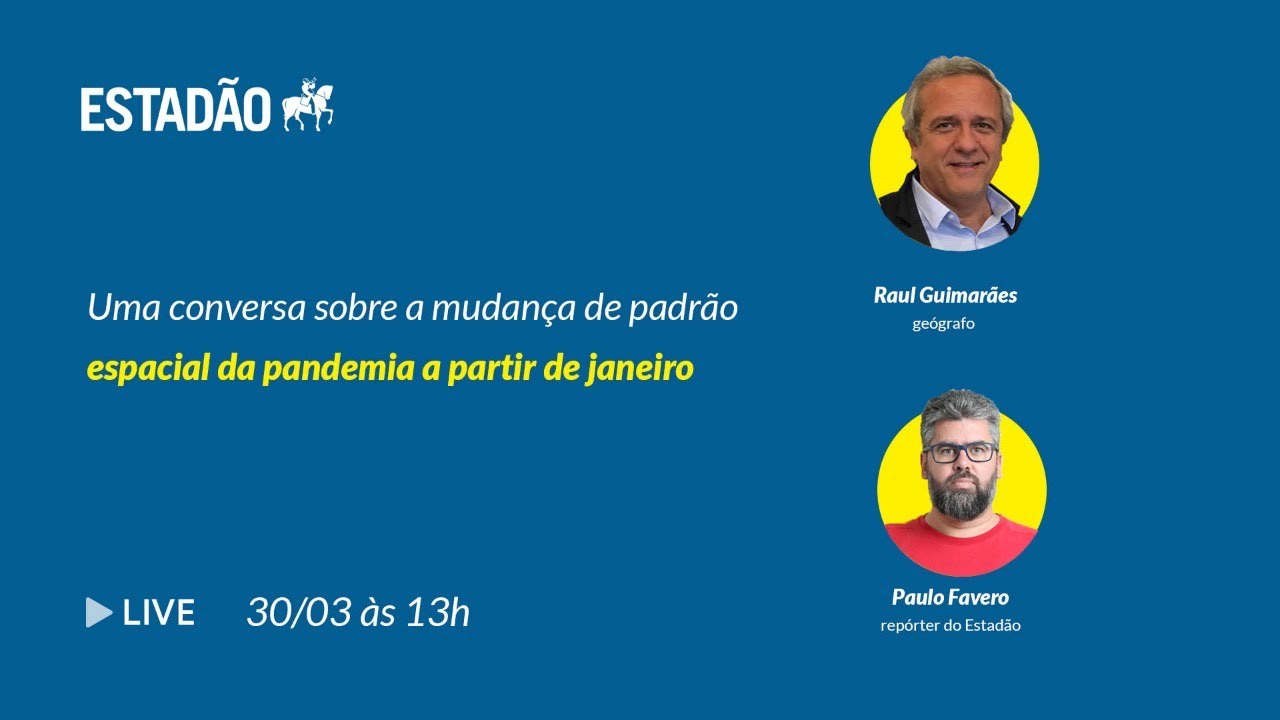 Estad&atilde;o entrevista Raul Borges Guimar&atilde;es, especialista em Geografia da Sa&uacute;de