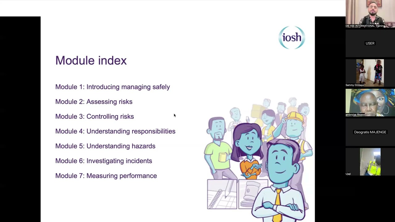 A Masterclass to Remember - IOSH MS - Easy Explanation - Module 1 & 2 - DB HSE International