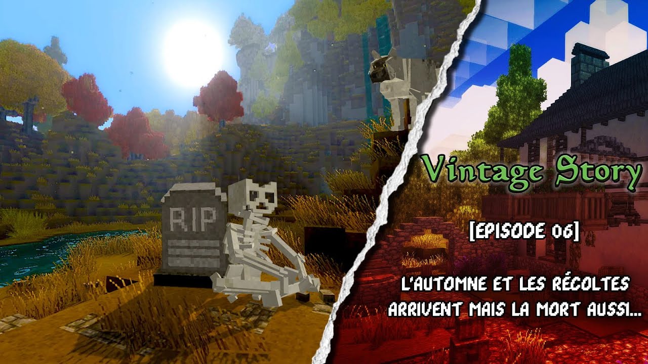 L'AUTOMNE et les RÉCOLTES arrivent mais LA MORT aussi... - VINTAGE STORY [EP06]