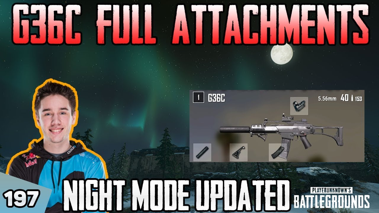 G36C + NIGHT MODE UPDATED - Kaymind 26 kills SOLO vs SQUAD | PUBG HIGHLIGHTS TOP 1 #197
