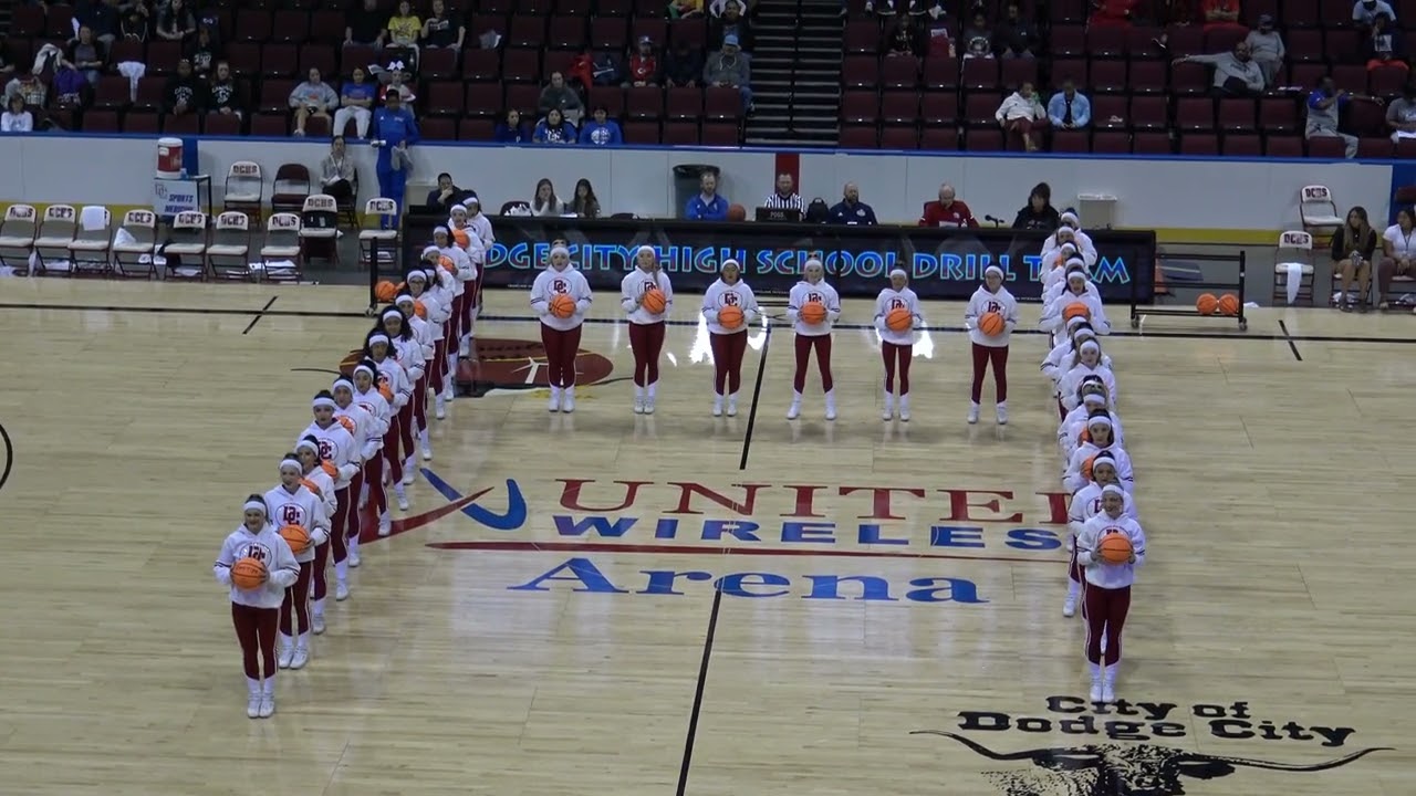 DCHS Drill Team Performs SPACE JAM at TOC 2022 Championship Game!