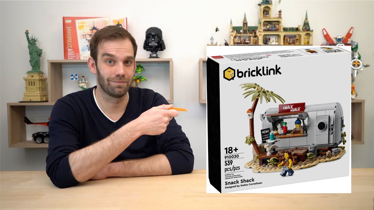 Bauen mit Spezi: Lego LEGO® Bricklink 910030 Snack Shack / Imbisswagen